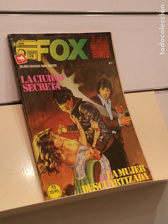 Comics: FOX N&ordm; 2 RELATOS GRAFICOS PARA ADULTOS LA CIUDAD SECRETA - ZINCO