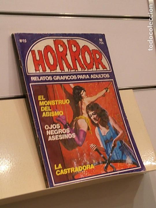 C&oacute;mics: HORROR N&ordm; 15 RELATOS GRAFICOS PARA ADULTOS EL MONSTRUO DEL ABISMO - ZINCO