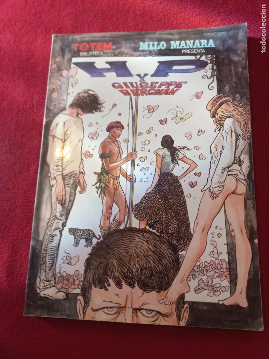 C&oacute;mics: H Y P Y GIUSEPPE BERGMAN - COL. TOTEM BIBLIOTECA 8 - M. MANARA - RUSTICA