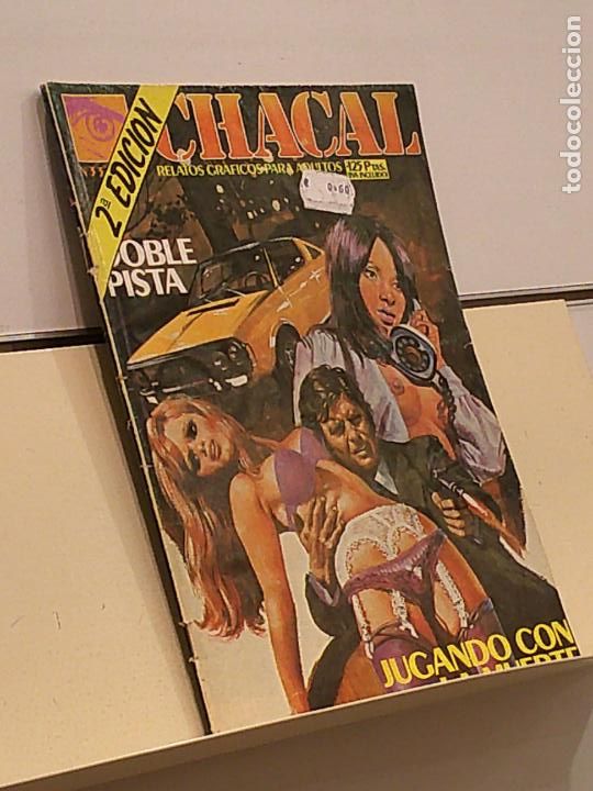 Comics: RELATOS GRAFICOS PARA ADULTOS CHACAL N&ordm; 33 2&ordf; EDICION DOBLE PISTA - ZINCO