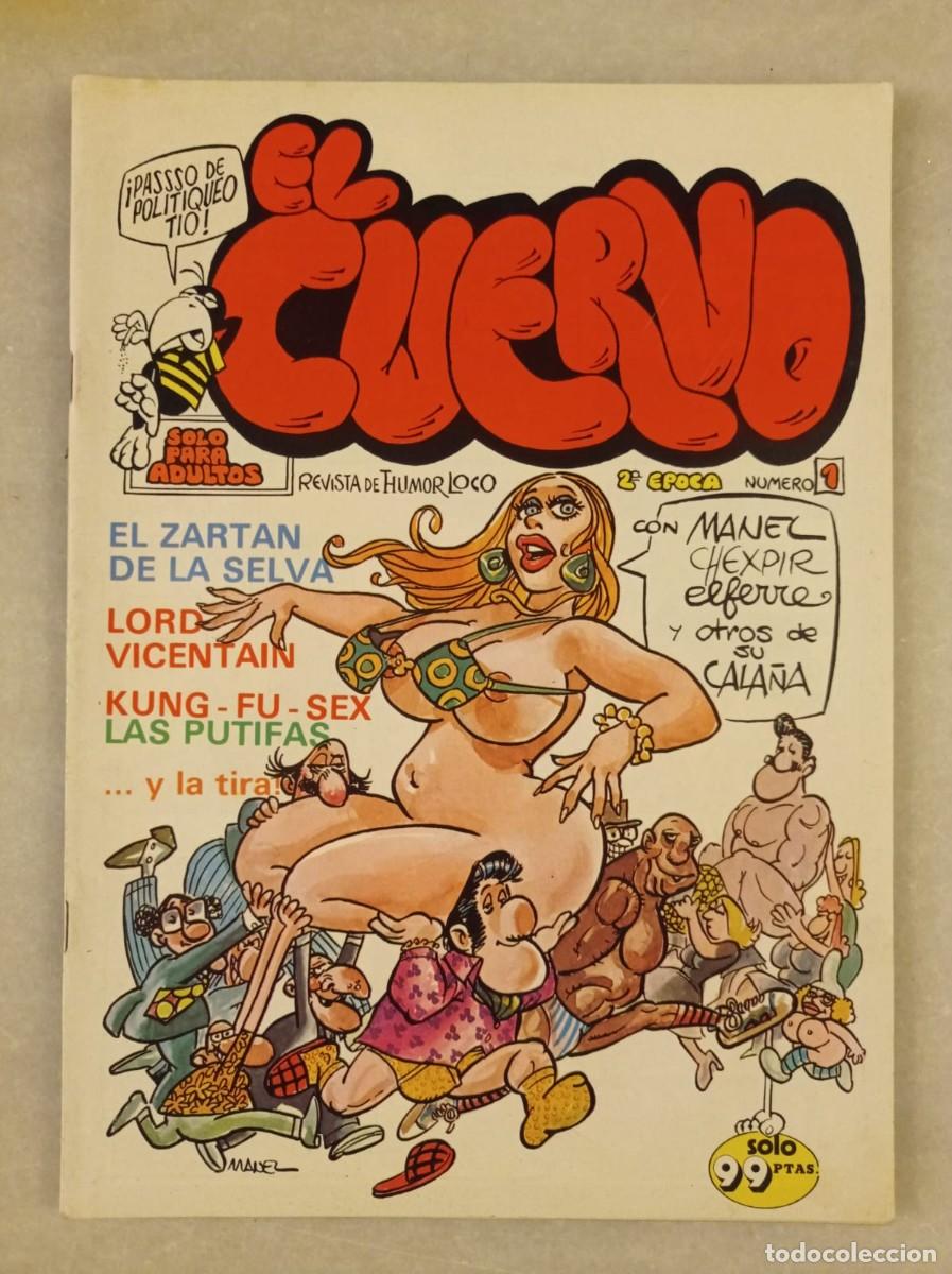 C&oacute;mics: EL CUERVO N&Uacute;MERO 1 2&ordf; EPOCA - Foto 1