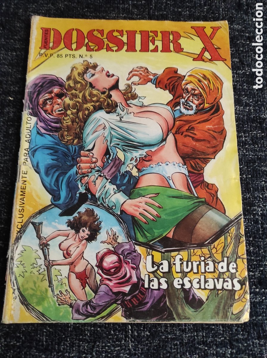 dossier x nº 5 comic para adultos años 80 - Compra venta en todocoleccion