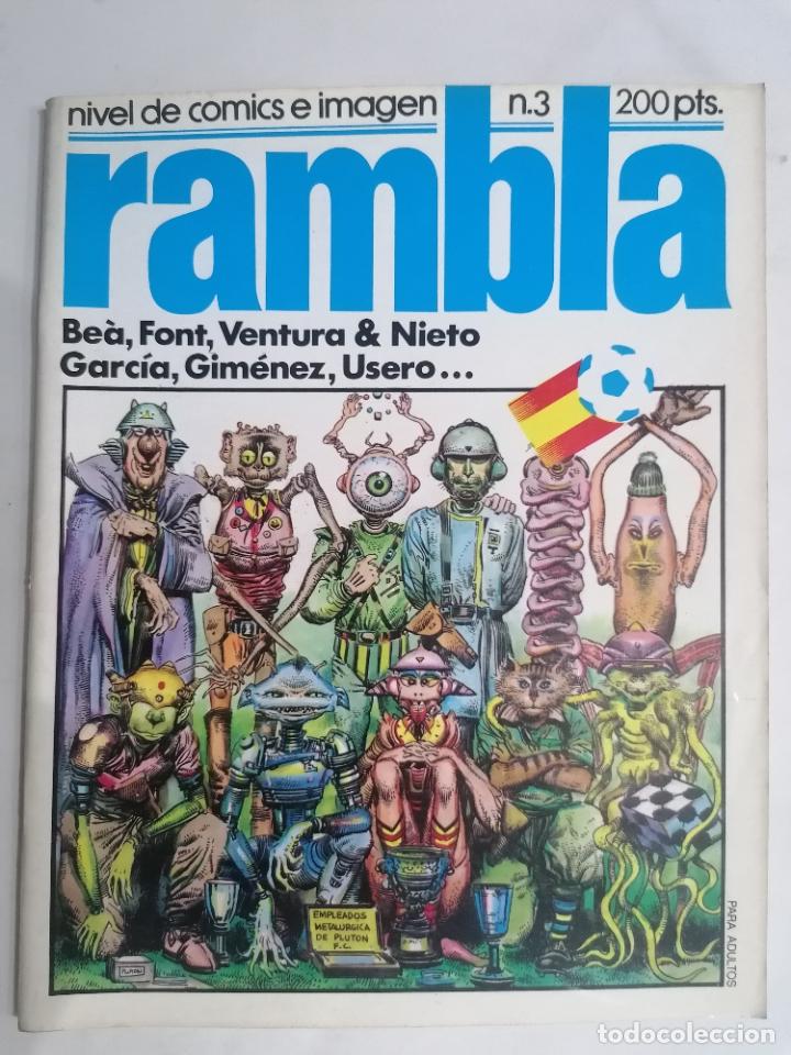 C&oacute;mics: RAMBLA N&ordm; 3, NIVEL DE COMICS E IMAGEN - Foto 1