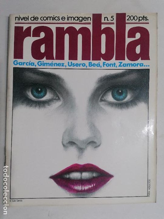 C&oacute;mics: RAMBLA N&ordm; 5, NIVEL DE COMICS E IMAGEN - Foto 1