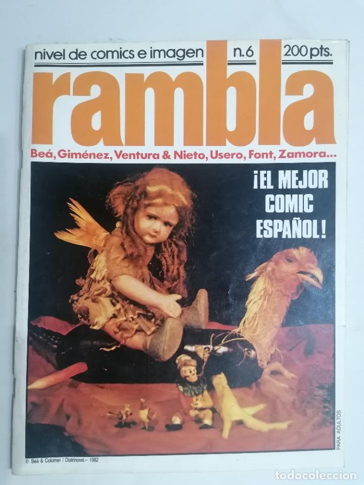 C&oacute;mics: RAMBLA N&ordm; 6, NIVEL DE COMICS E IMAGEN - Foto 1