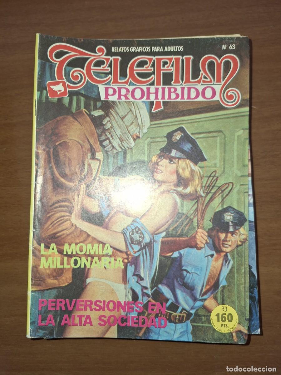 Comics : COMIC TELEFILM PROHIBIDO, N&Uacute;MERO 63.