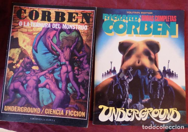 C&oacute;mics: 2 COMICS DE RICHARD CORBEN - Foto 1