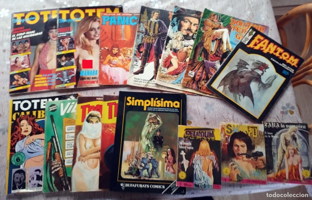 Comics: LOTE 15 COMICS ELVIBERIA, TOTEM, PANICO, TENORIO, TRILLIZAS