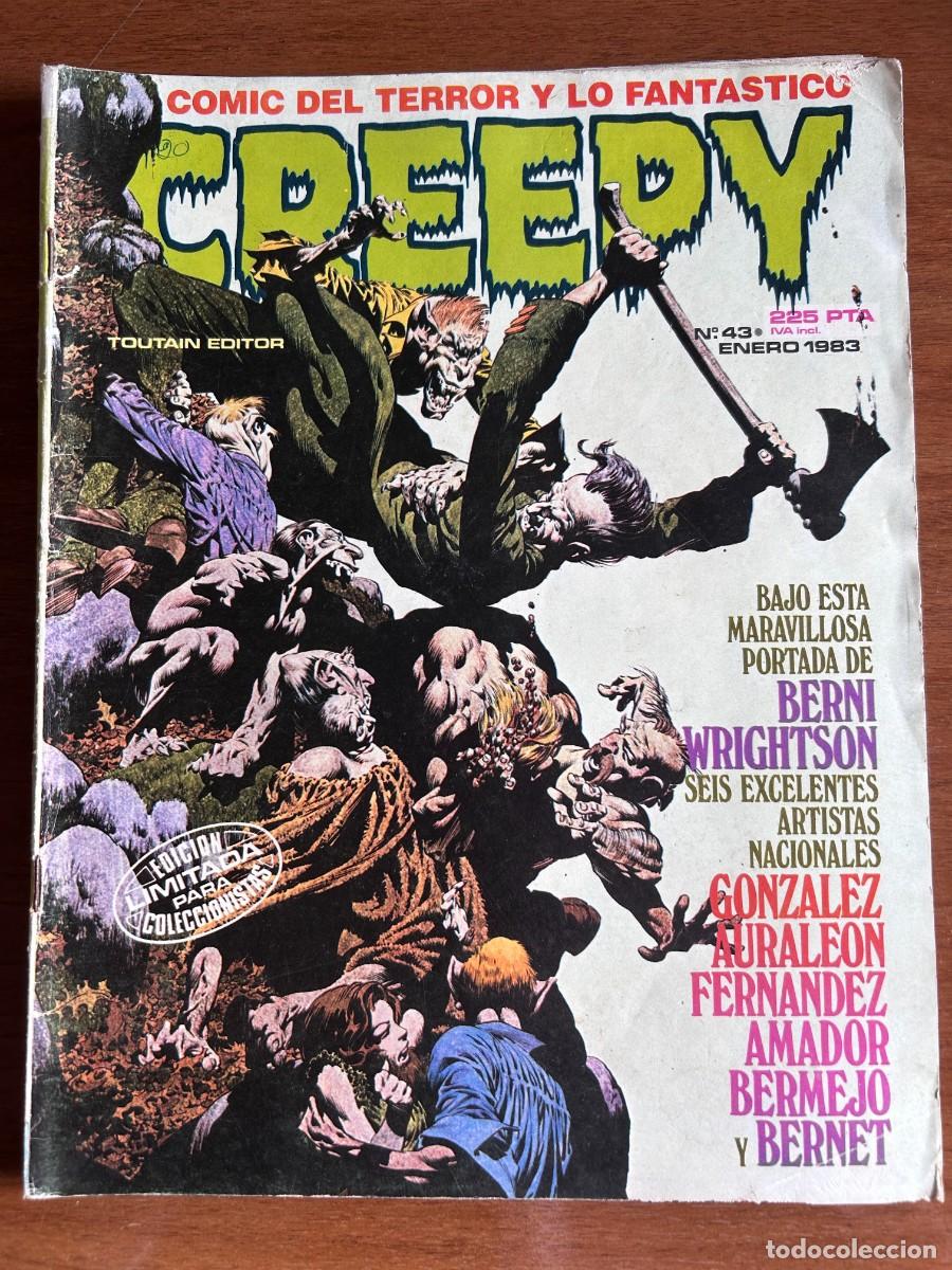 Comics : COMIC PARA ADULTOS : CREEPY, N&Uacute;MERO 43.