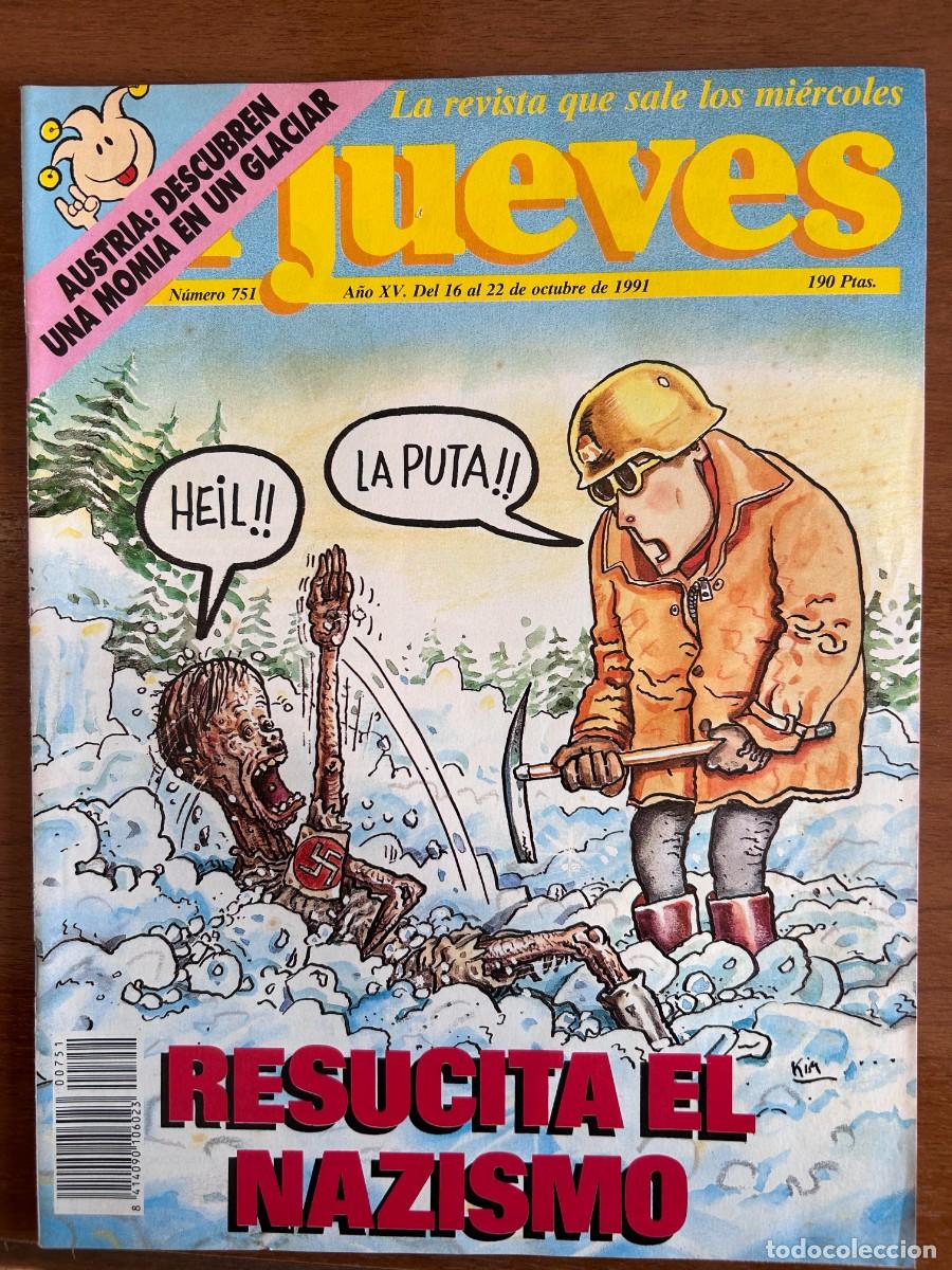Comics : COMIC PARA ADULTOS, EL JUEVES, N&Uacute;MERO 751.