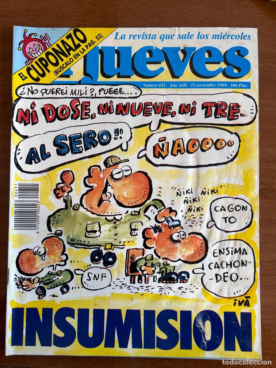 Comics : COMIC PARA ADULTOS, EL JUEVES, N&Uacute;MERO 651.