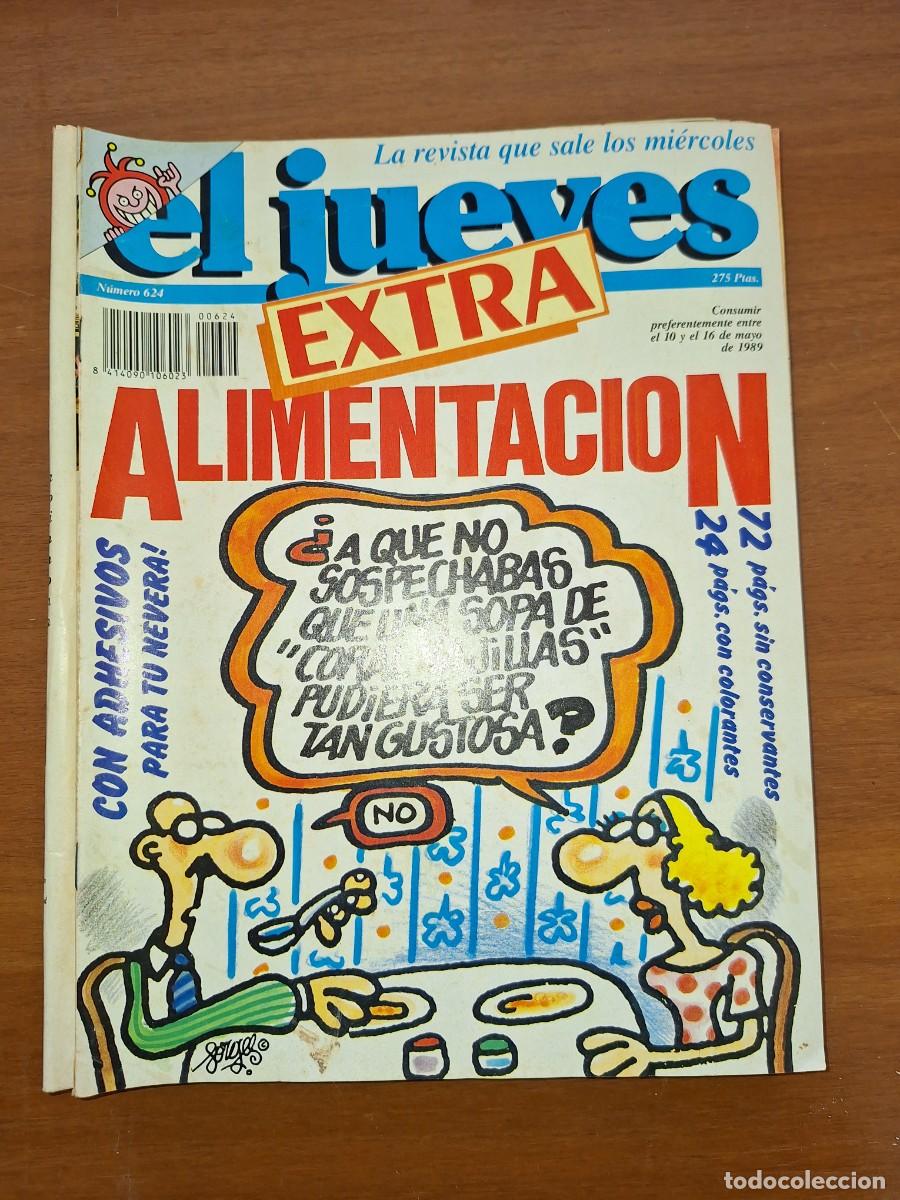 Comics : COMIC PARA ADULTOS, EL JUEVES, N&Uacute;MERO 624, EXTRA ALIMENTACI&Oacute;N..