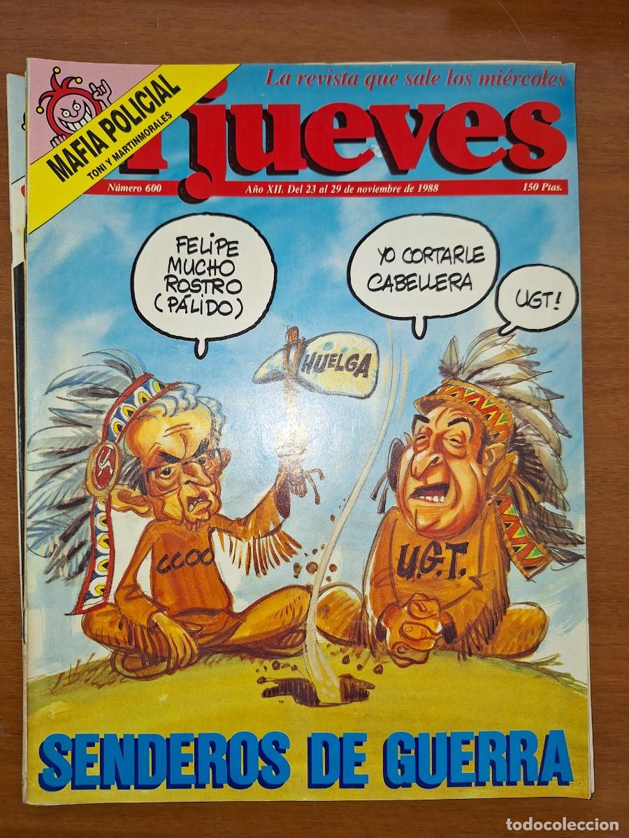 Comics : COMIC PARA ADULTOS, EL JUEVES, N&Uacute;MERO 600.