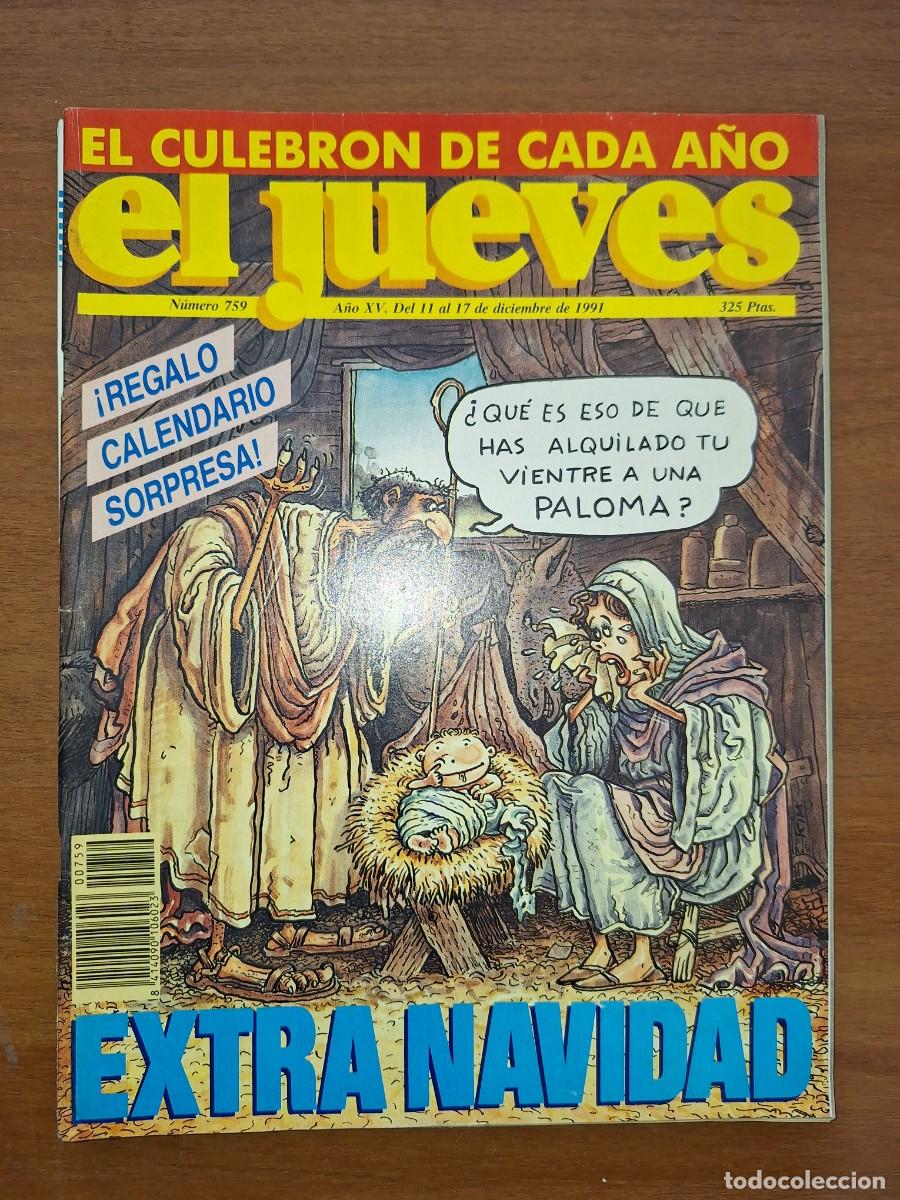 Comics : COMIC PARA ADULTOS, EL JUEVES, N&Uacute;MERO 759, EXTRA DE NAVIDAD.