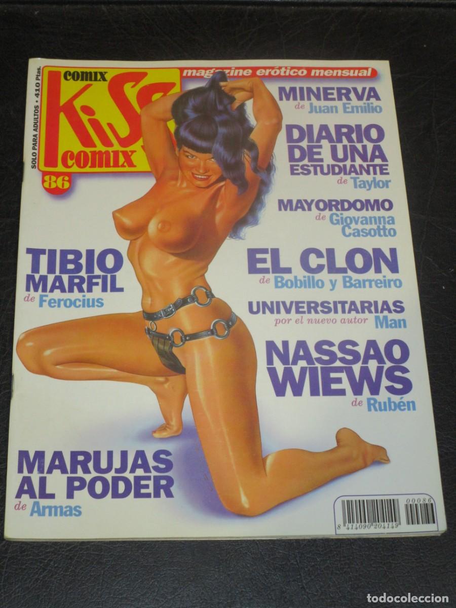 Comics : KISS COMIX N&ordm; 86 - MAGAZINE ER&Oacute;TICO MENSUAL - LA CUPULA - 1998