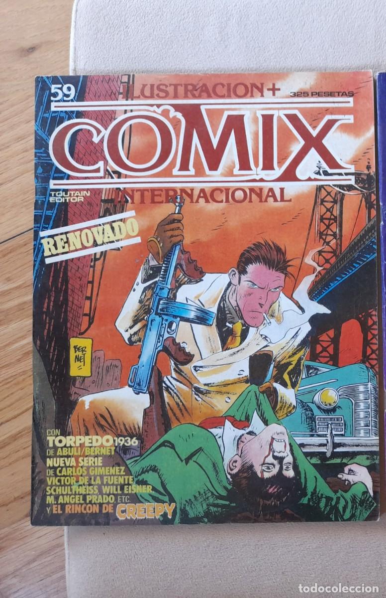 C&oacute;mics: Lote 32 n&uacute;meros Comix Internacional - Foto 1