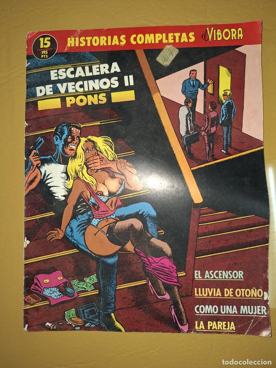 Comics : COMIC PARA ADULTOS HISTORIAS COMPLETAS EL V&Iacute;BORA, ESCALERA DE VECINOS II, PONS.-