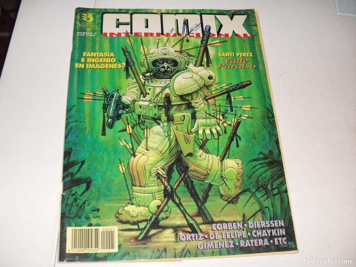 Comics: COMIX INTERNACIONAL 5 CON HISTORIETA VIOLADOR DE CARLOS GIMENEZ,(DE 6),ZINCO,1992