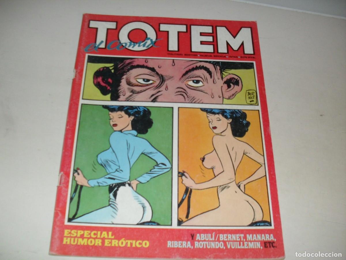 Comics: TOTEM EL COMIX 34 CON AB IRATO,DE ABULI Y BERNET,(DE 67).TOUTAIN,1986