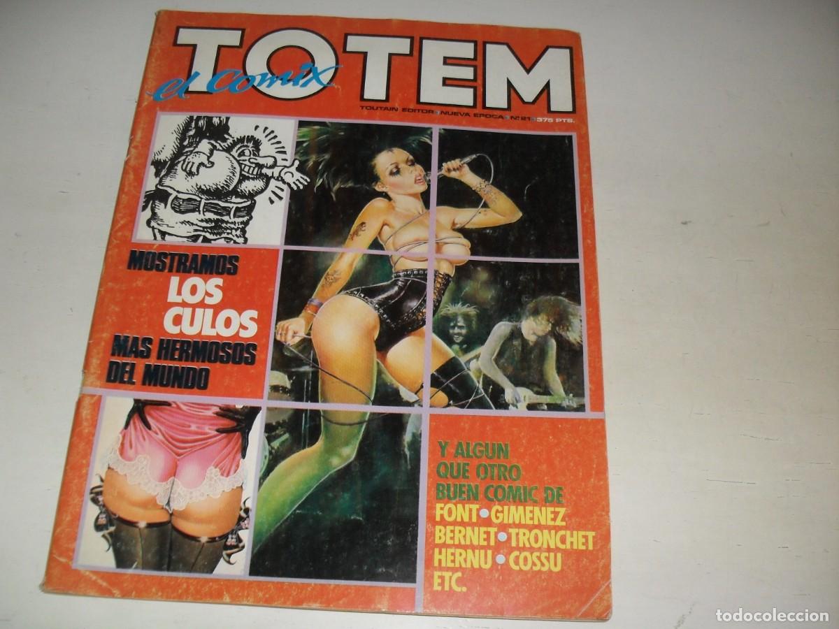 Comics: TOTEM EL COMIX 21 CON ULISES CON CALIPSO,DE CARLOS GIMENEZ,(DE 67).TOUTAIN,1986