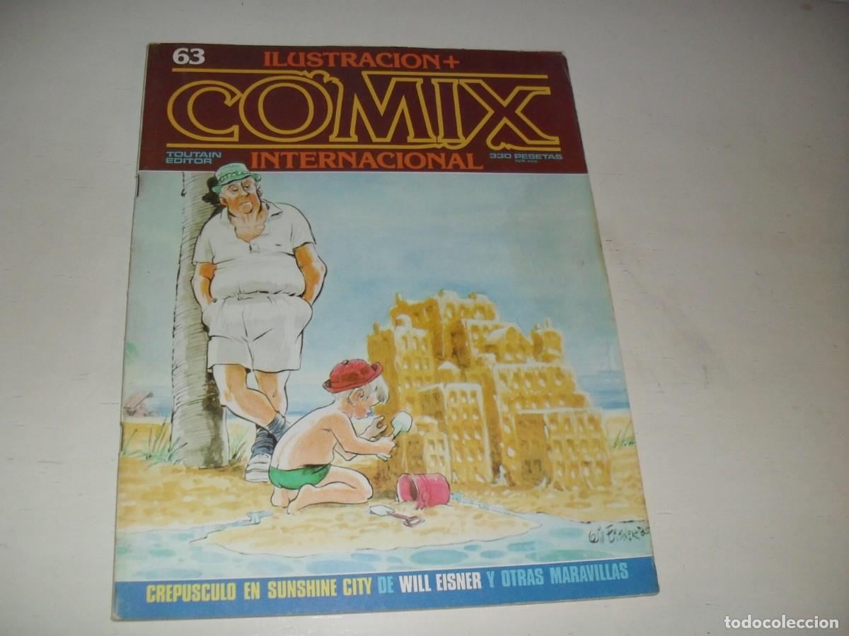 Comics: COMIX INTERNACIONAL 63 CON TORPEDO 1936,DE ABULI Y BERNET,(DE 70),TOUTAIN,1980