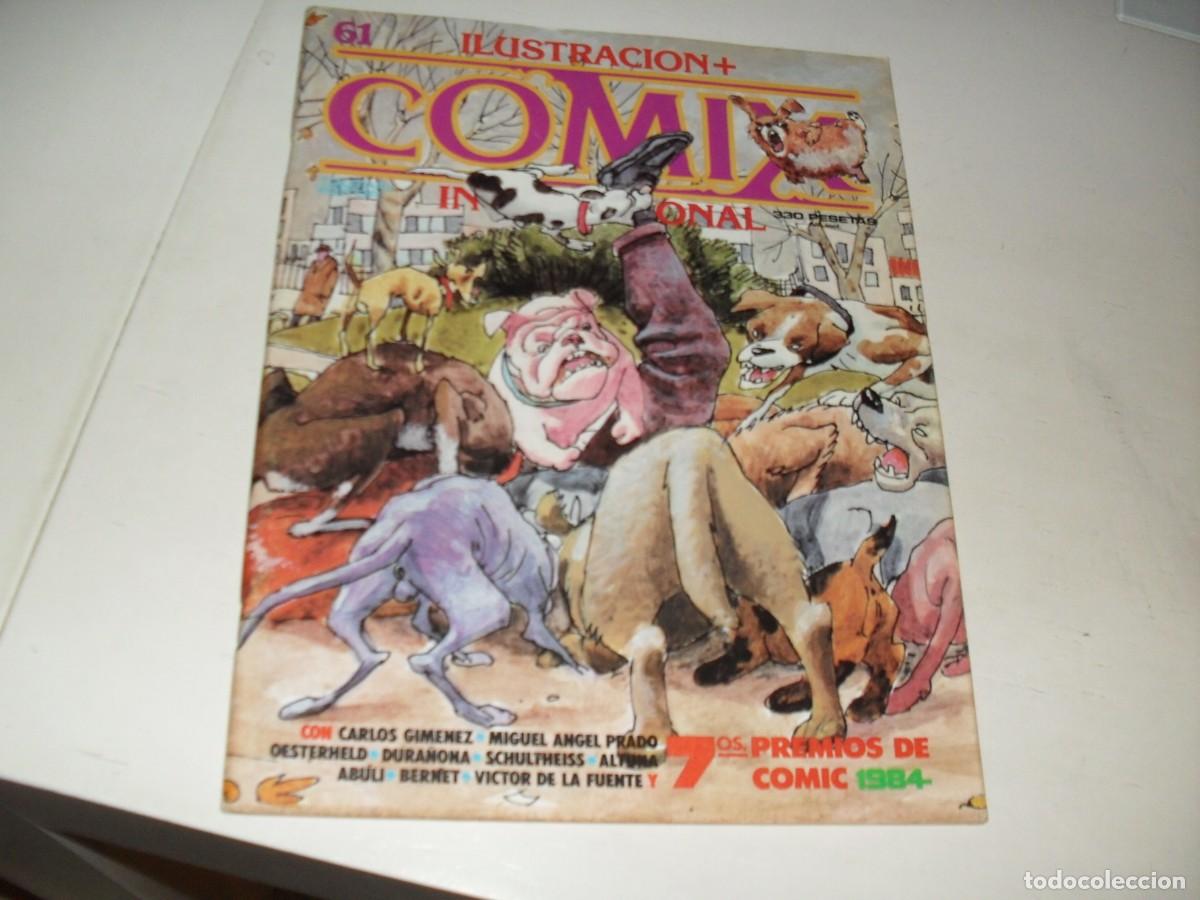 Comics: COMIX INTERNACIONAL 61 CON GALERIA GRANDES ILUSTRADORES FERNANDO FERNANDEZ,(DE 70),TOUTAIN,1980