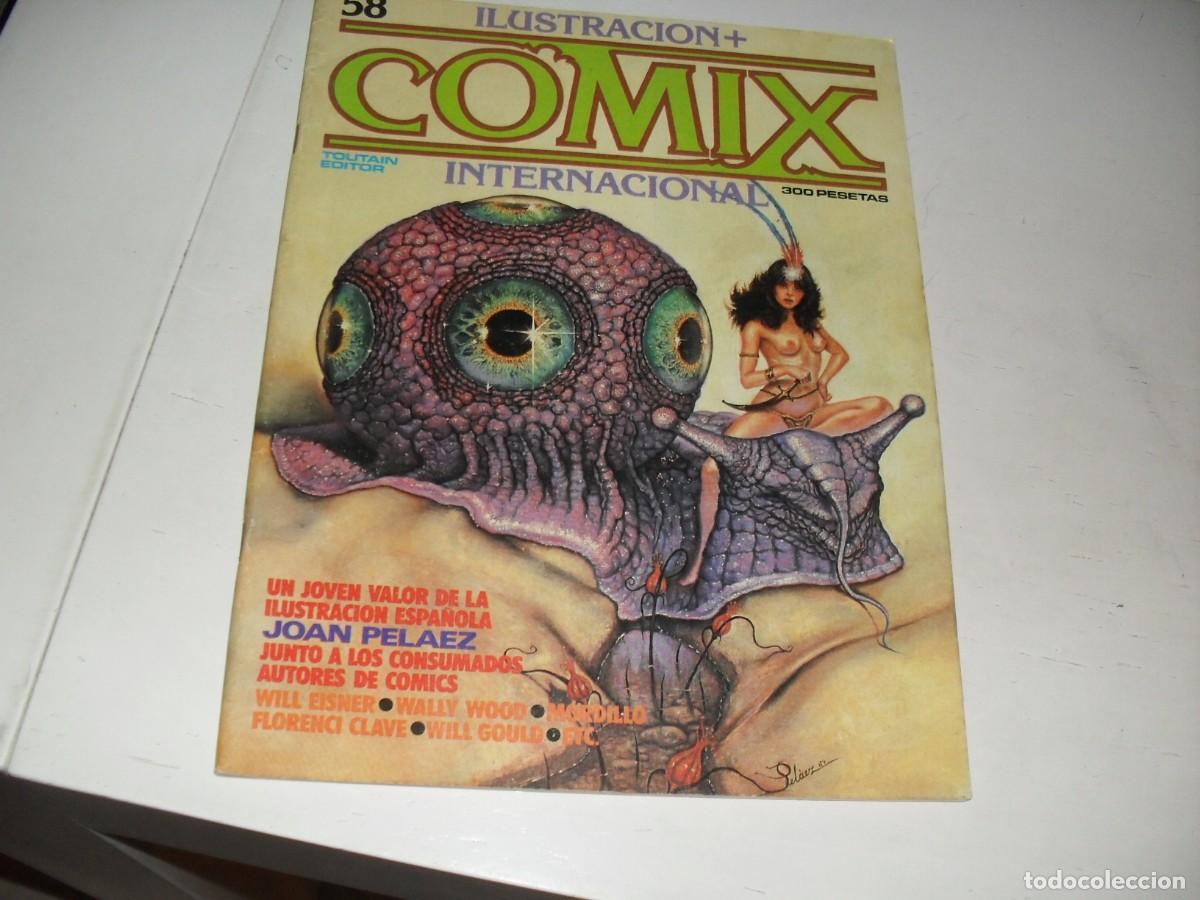 Comics: COMIX INTERNACIONAL 58 CON EL VIDENTE,DE FRANK BRUNNER,(DE 70),TOUTAIN,1980