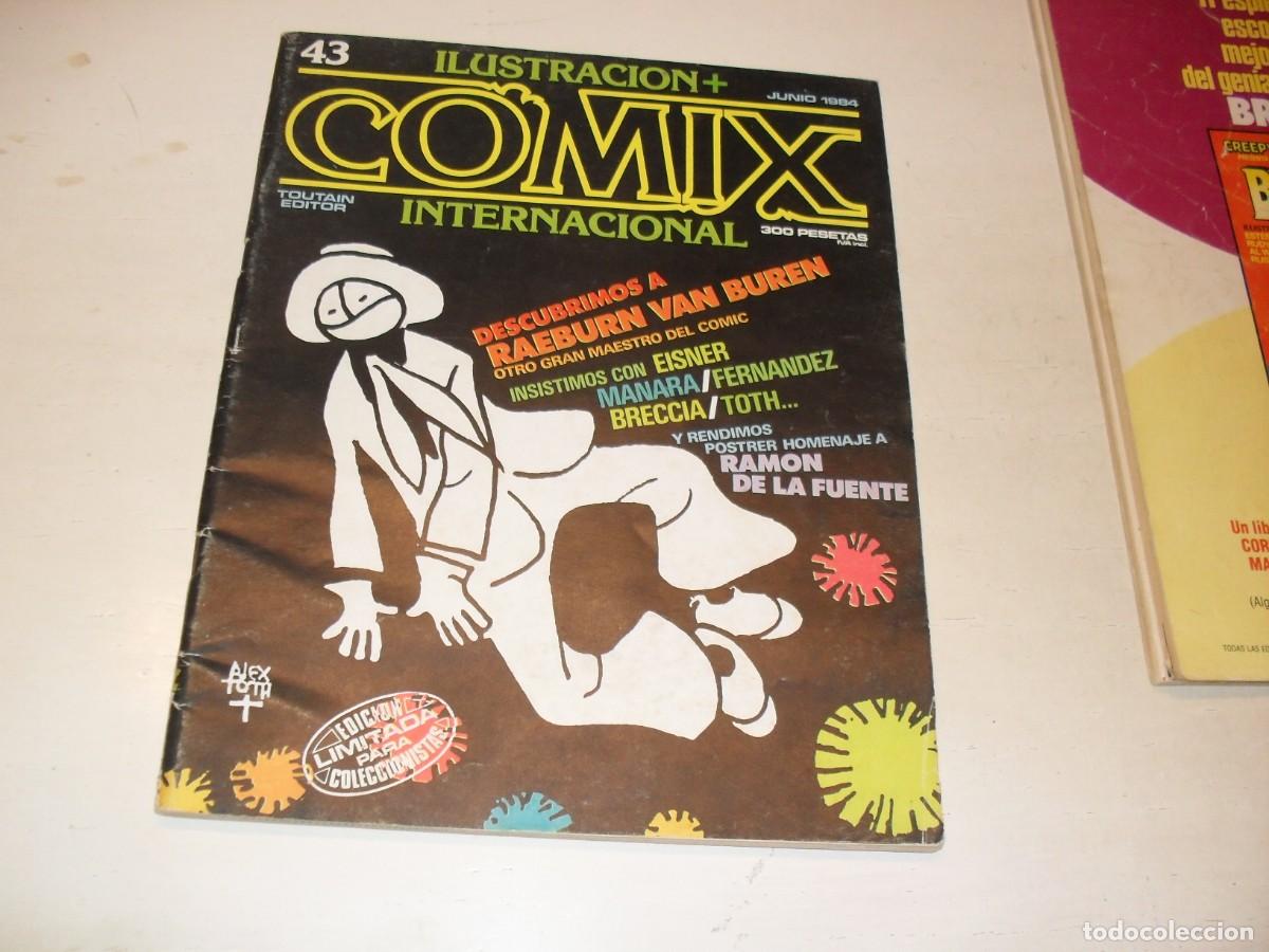 Comics: COMIX INTERNACIONAL 43 CON LOS FUSILAMIENTOS DE LA MONCLOA,DE RAMON DE LA FUENT,(DE 70),TOUTAIN,1980