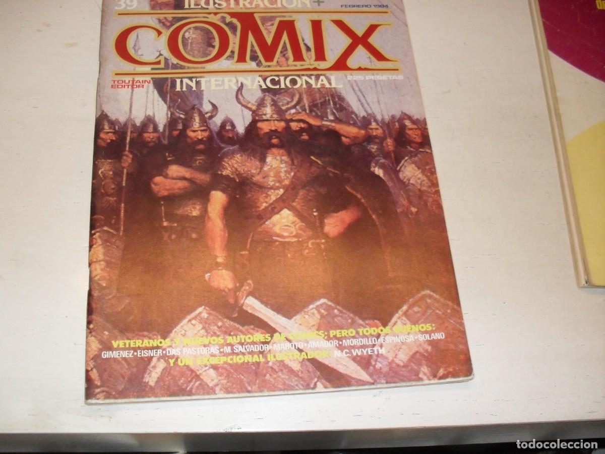 Comics: COMIX INTERNACIONAL 39 CON POSTER PUBLICITARIO DE HISTORIA DE LOS COMICS,(DE 70),TOUTAIN,1980