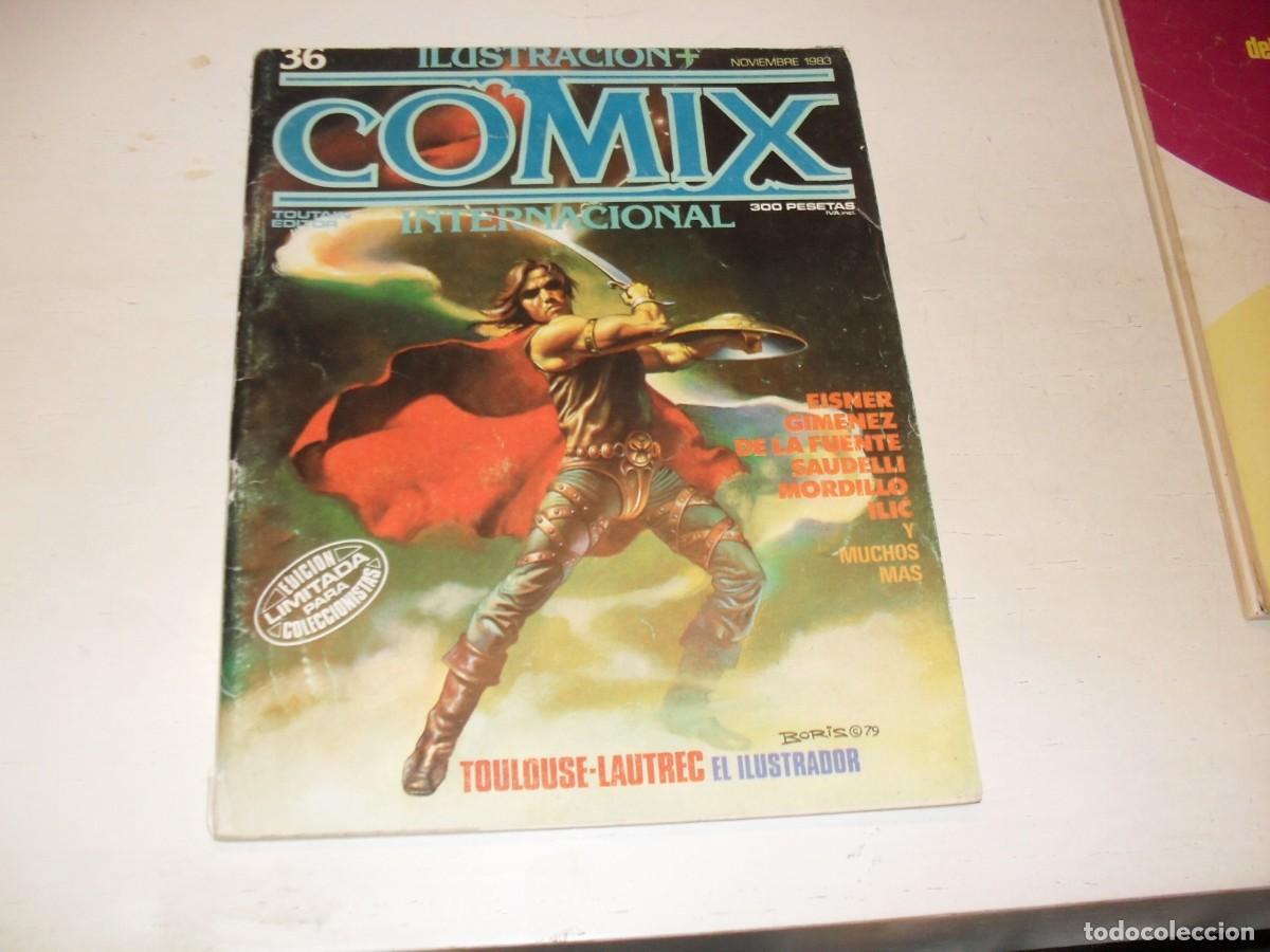 Comics: COMIX INTERNACIONAL 36 CON EL JURAMENTO,DE RAMON DE LA FUENTE,(DE 70),TOUTAIN,1980