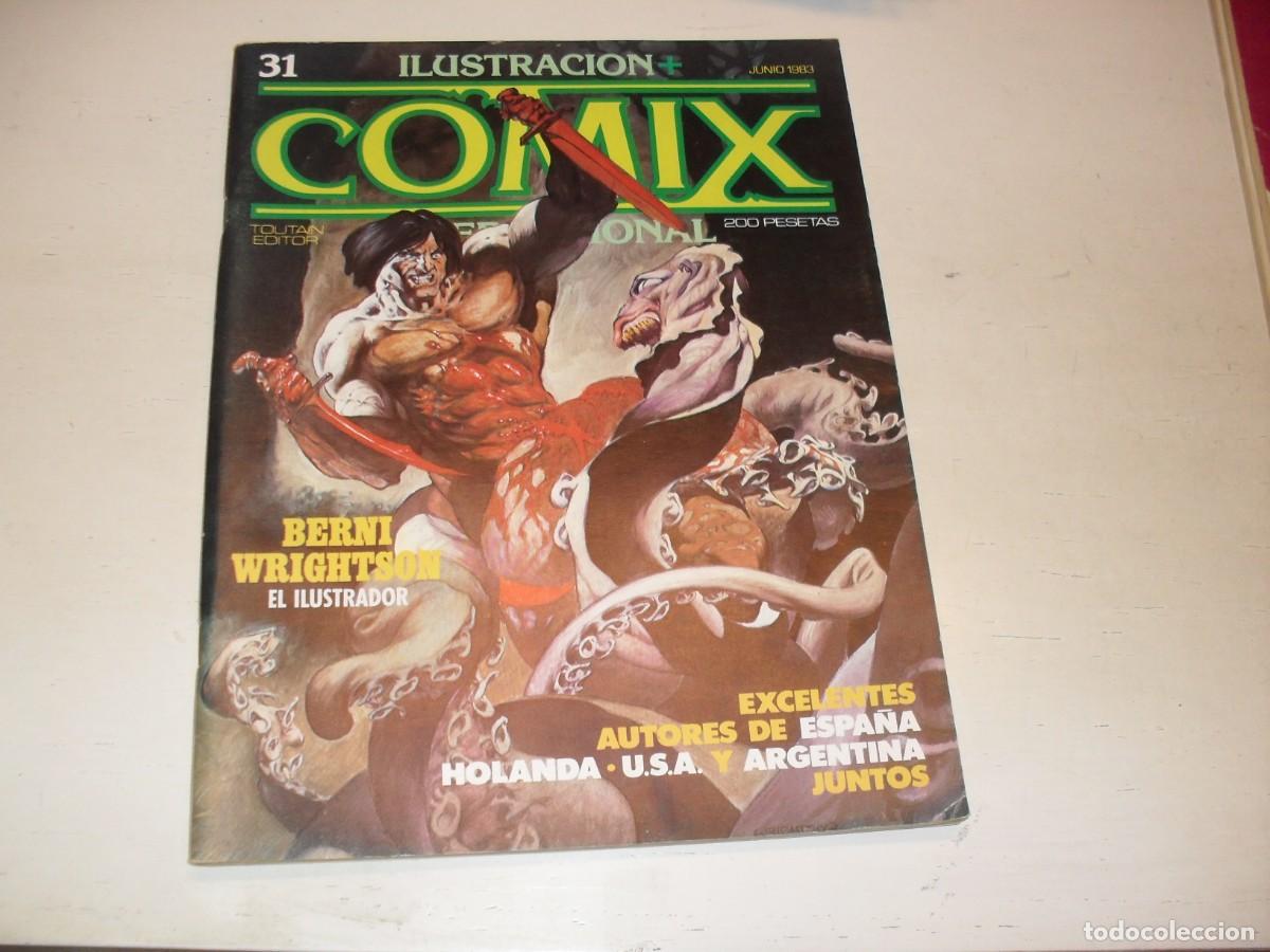 Comics: COMIX INTERNACIONAL 31 CON GALERIA DE ILUSTRADORES:BERNI WRITHSON,(DE 70),TOUTAIN,1980