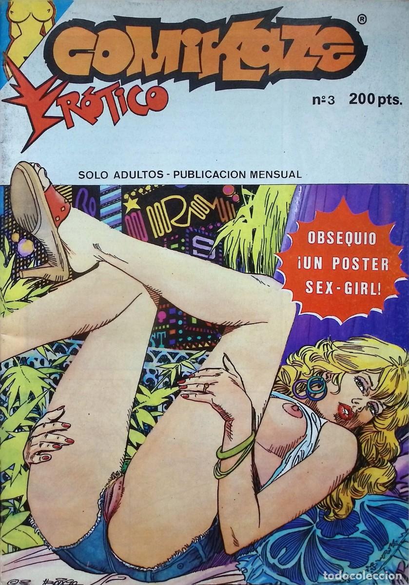 C&oacute;mics: COMIC COMIKAZE ER&Oacute;TICO n&uacute;m 003 - Foto 1