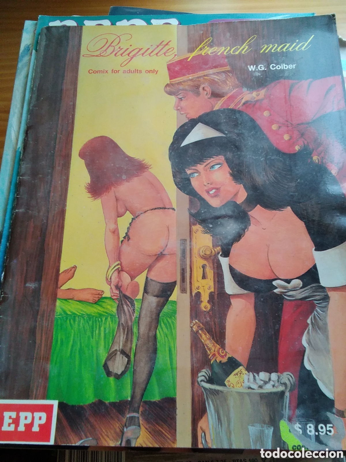 Comics: Brigitte, french maid comic americano para adultos