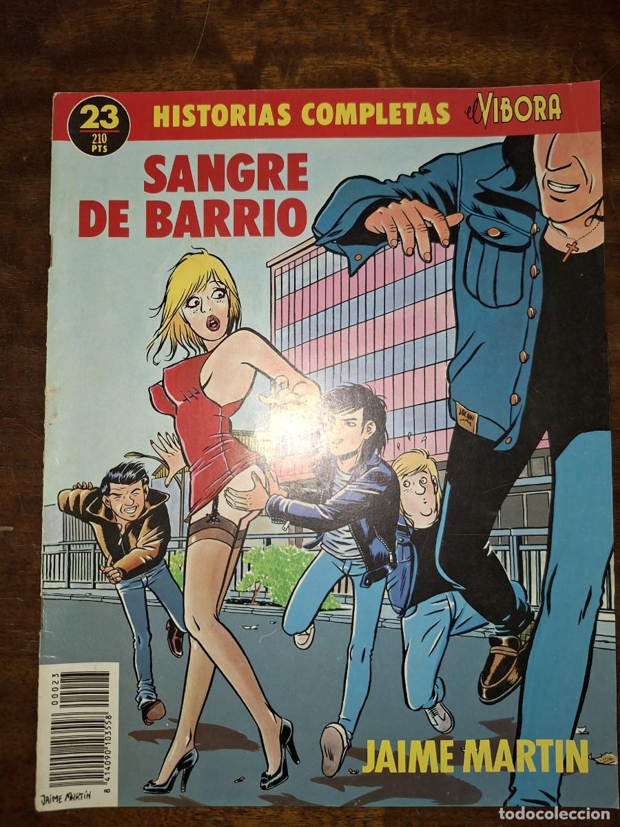 C&oacute;mics: COMIC PARA ADULTOS, EL V&Iacute;BORA HISTORIAS COMPLETAS, SANGRE DE BARRIO, N&Uacute;MERO 23.-