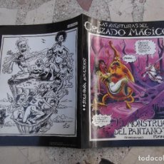 Cómics: LAS AVENTURAS DEL CRUZADO MAGICO, PIRRON, EROTICO ESPAÑOL, EN B/N TAPA BLANDA 22X28, 1985