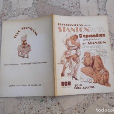 Cómics: EUROSTANTOONS ,STANTONIANA 5 EPISODIOS EROTICO ESPAÑOL, EN B/N TAPA BLANDA 22X16, 1983