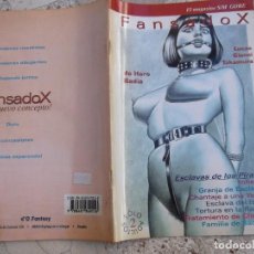Cómics: COMIC,FANSADOX, Nº 2, ILUSTRACION SM GORE, EROTICO ESPAÑOL, EN B/N TAPA BLANDA 26X17, 1996