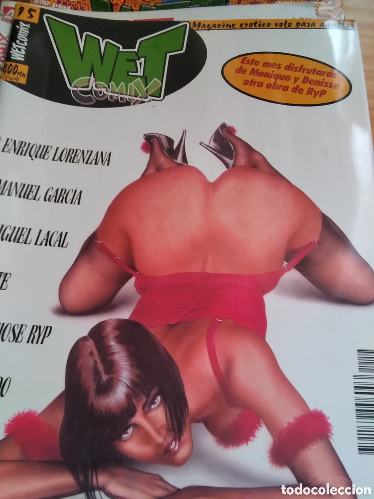 Comics: Wet comix historietas sexo para adultos n&uacute;mero 15
