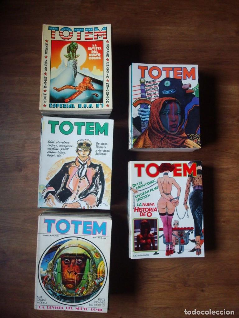 Comics: Totem el Comix COMPLETA (67 n&ordm;s + 2 extras) + Totem Nueva Frontera COMPLETA (73 n&ordm;s + 21 extras)
