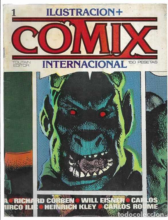 Comics: Ilustracion + Comix Internacional n&ordm; 1 Toutain Editor 1&ordf; Edici&oacute;n 1980