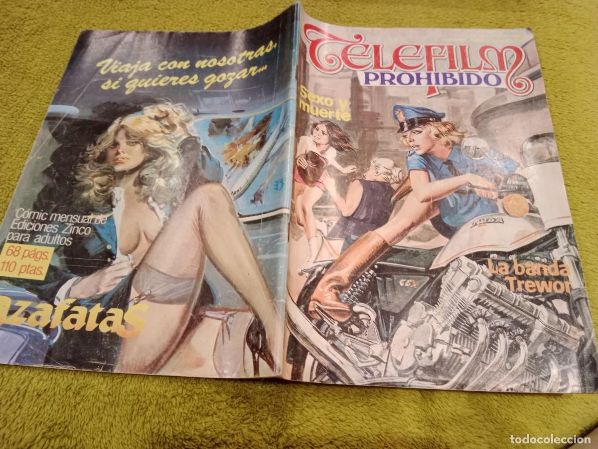 Comics: TELEFILM PROHIBIDO N&ordm;11 SEXO Y MUERTE - RELATOS GRAFICOS PARA ADULTOS - EDICIONES ZINCO 1985