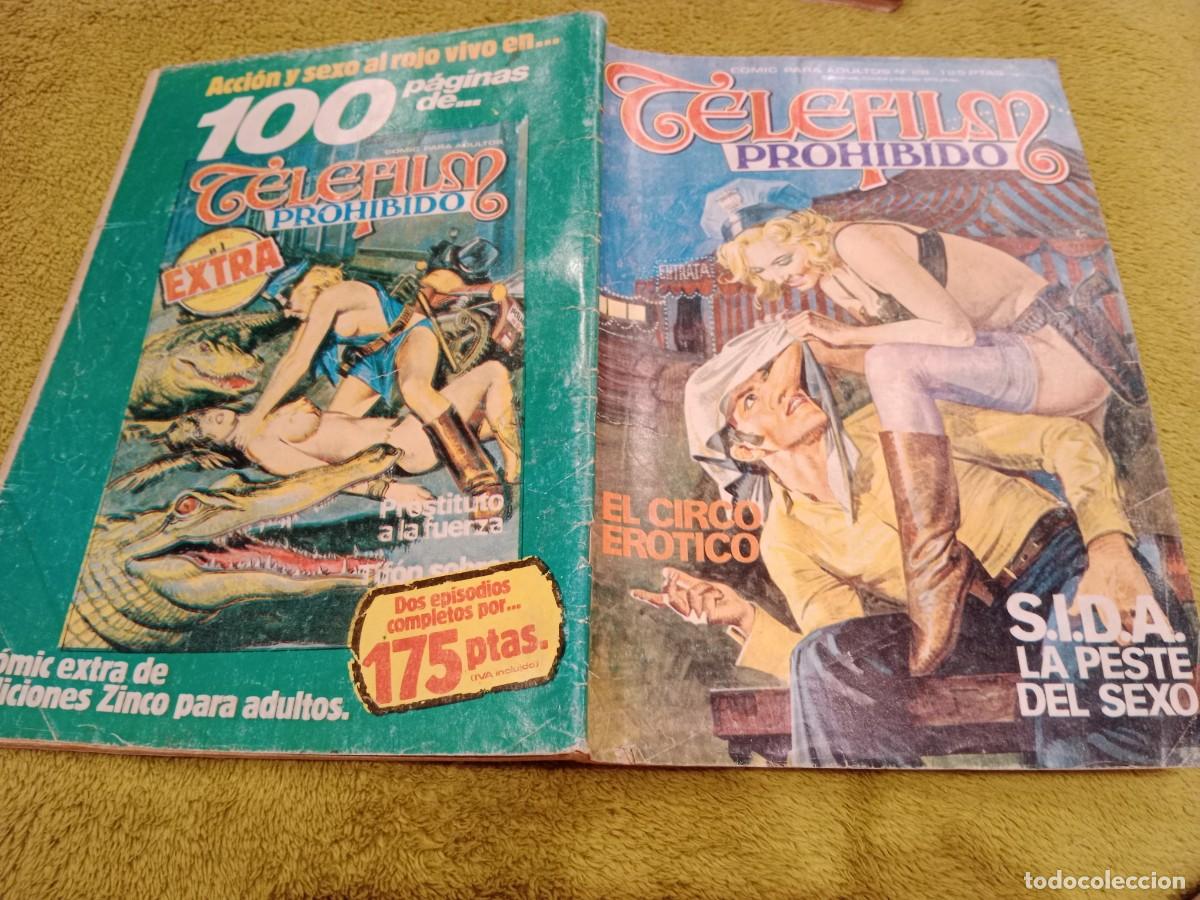 Comics: TELEFILM PROHIBIDO N&ordm;28 EL CIRCO EROTICO - RELATOS GRAFICOS PARA ADULTOS - EDICIONES ZINCO 1986