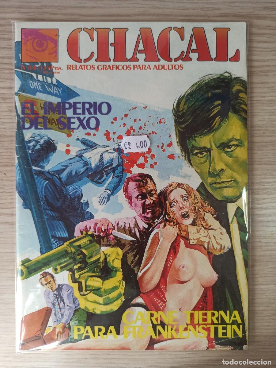 Comics: CHACAL - Relatos gr&aacute;ficos para adultos &rdquo;Carne fresca para Frankestein&rdquo; (Ed. Zinco) N&ordm; 44