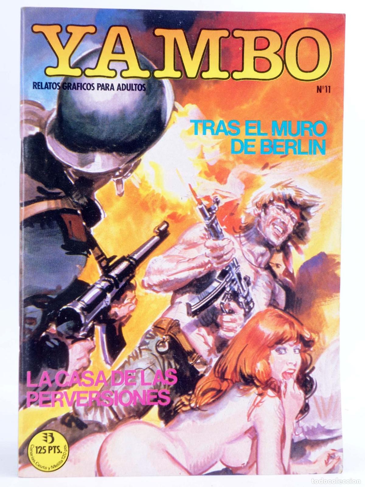 Comics : YAMBO. RELATOS GR&Aacute;FICOS PARA ADULTOS 11. Zinco, 1987
