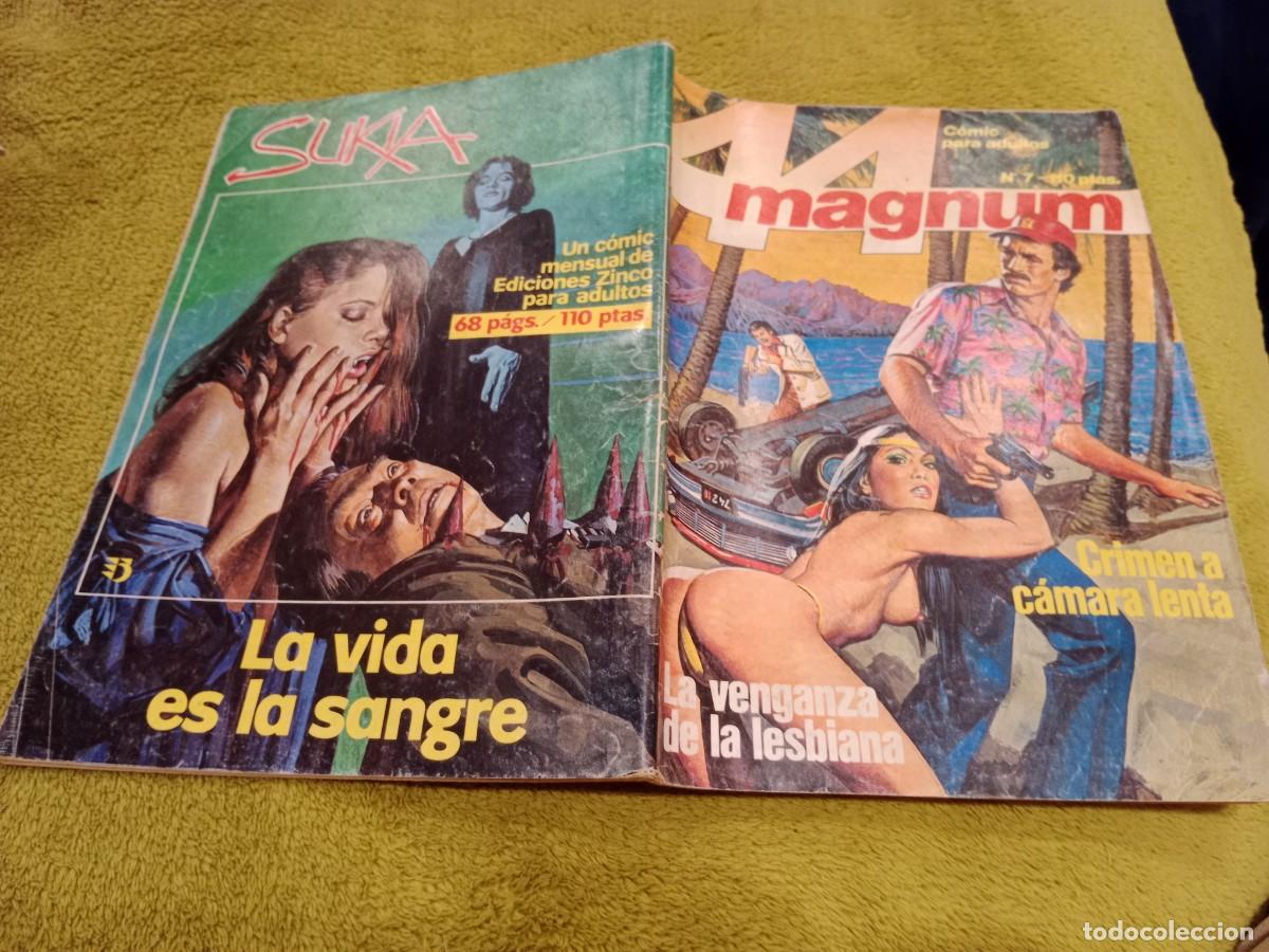 Comics: 44 MAGNUM N&ordm;7 LA VENGANZA DE LA LESBIANA - RELATOS GRAFICOS PARA ADULTOS - EDICIONES ZINCO