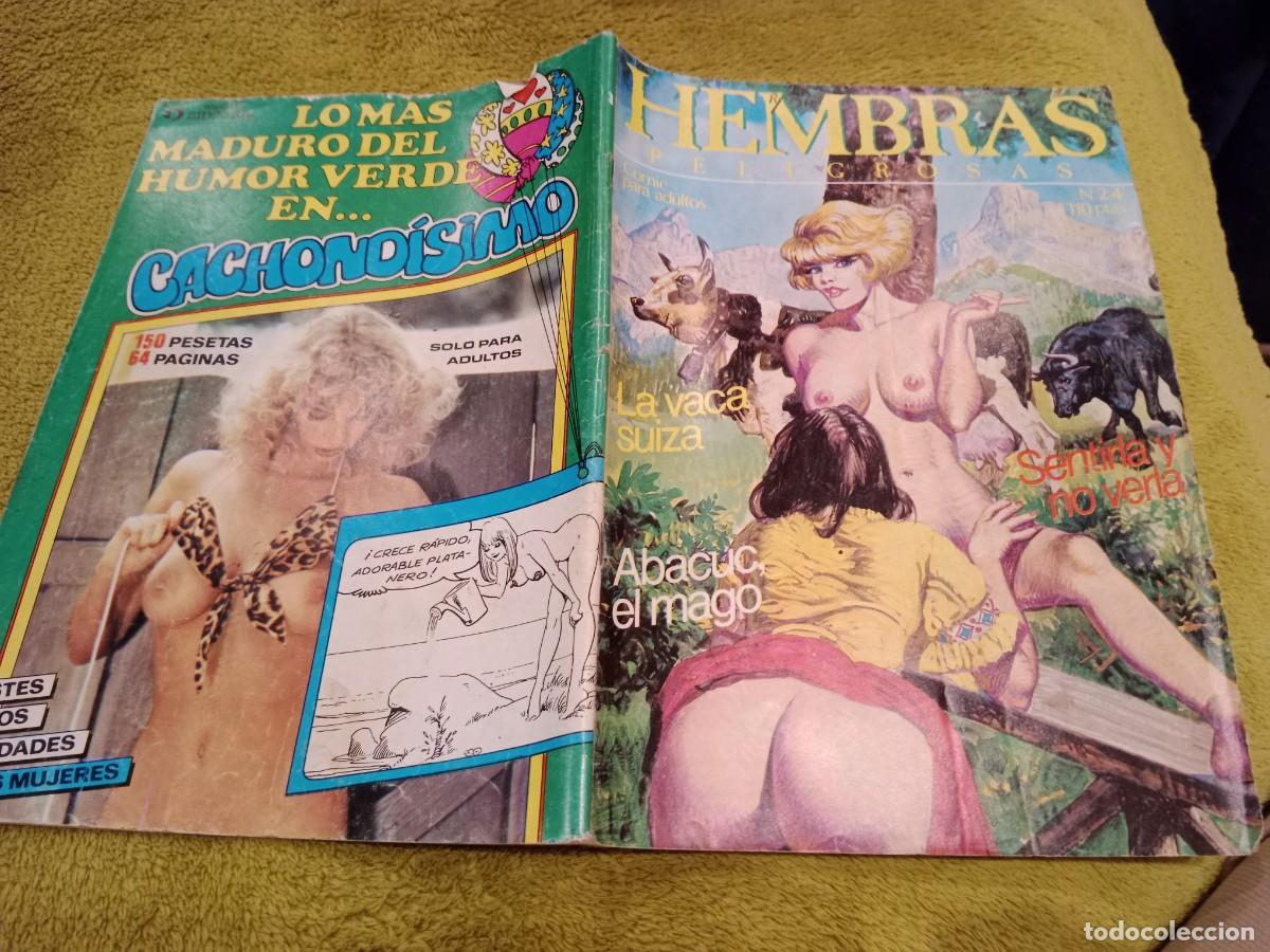 Comics: HEMBRAS PELIGROSAS N&ordm;24 LA VACA SUIZA - RELATOS GRAFICOS PARA ADULTOS - EDICIONES ZINCO