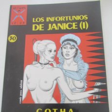 Cómics: COLECCION X 30 LOS INFORTUNIOS DE JANICE I (GOTHA) RUSTICA LA CUPULA ADULTOS ARX205