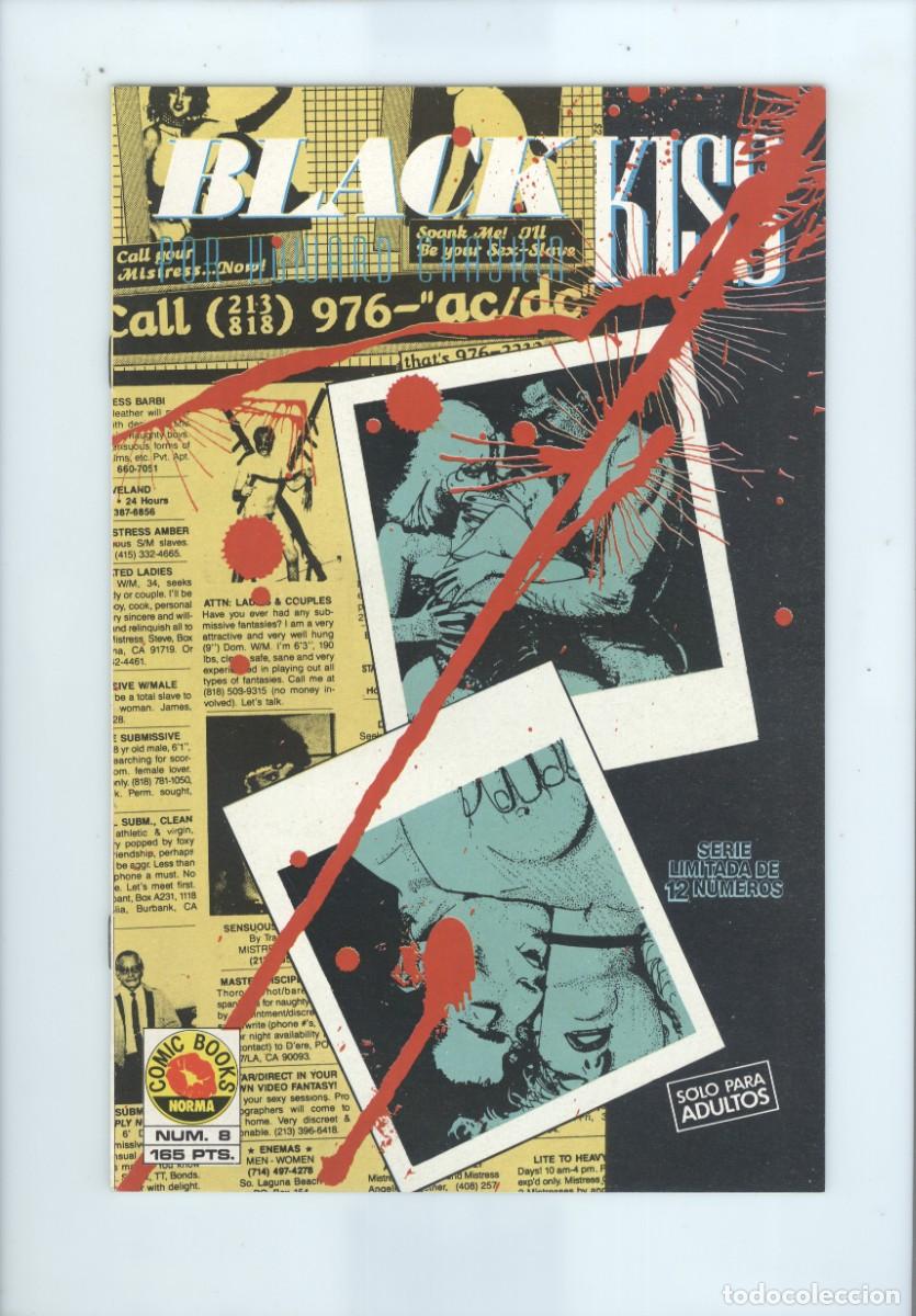 Fumetti: Norma. Black kiss. 8.