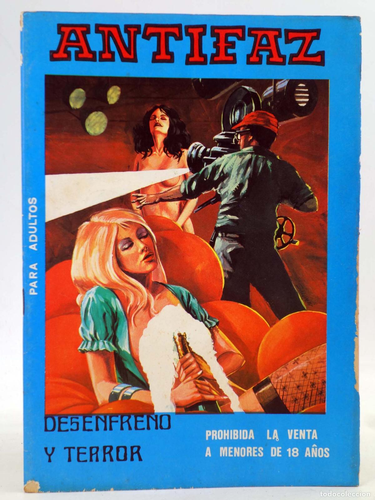 C&oacute;mics: ANTIFAZ. PARA ADULTOS 13. DESENFRENO Y TERROR (Malaco / F&eacute;lez) Vilmar, 1977. PARA ADULTOS. OFRT