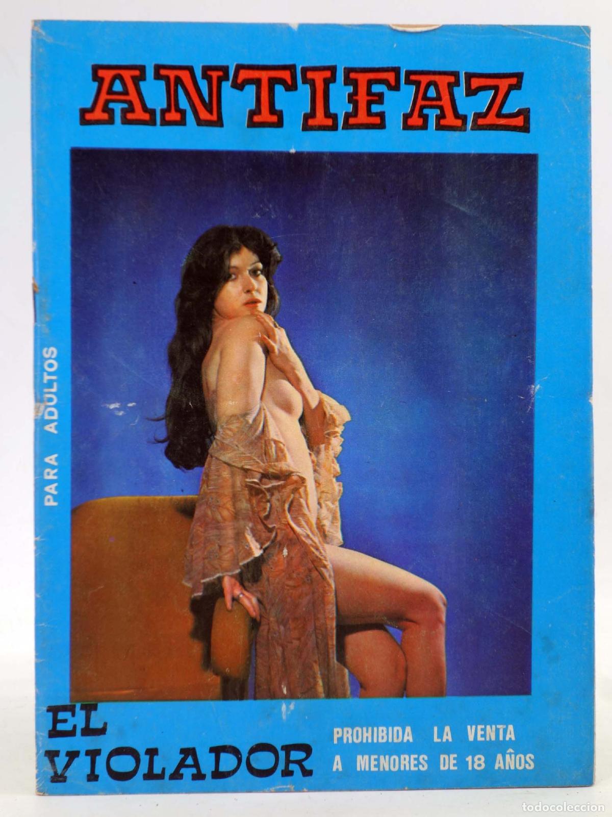 Comics: ANTIFAZ. PARA ADULTOS 9. EL VIOLADOR (J. Almirall / F&eacute;lez) Vilmar, 1977. PARA ADULTOS. OFRT